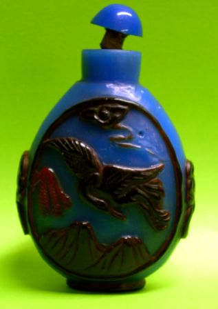 Tabati�re en overlay bleu profond